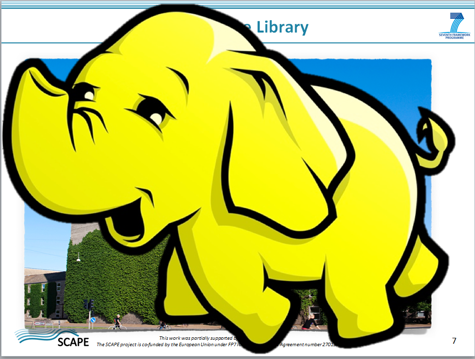 Sometimes it is hard to fit an elephant in a library